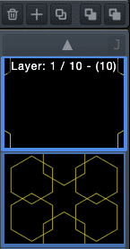 Layer operations toolbar